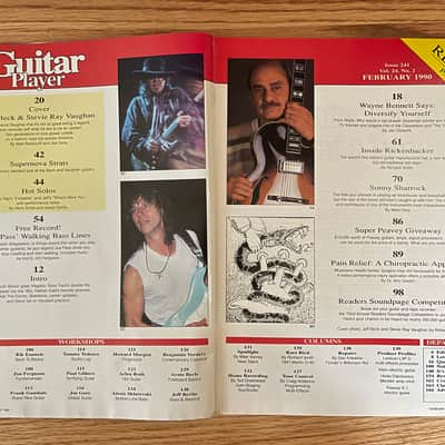 Guitar Player Magazine February 1990 image 2
