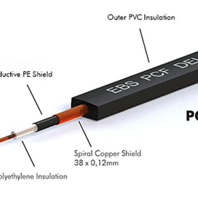 EBS Flat Patch Cable dlx 10cm image 2