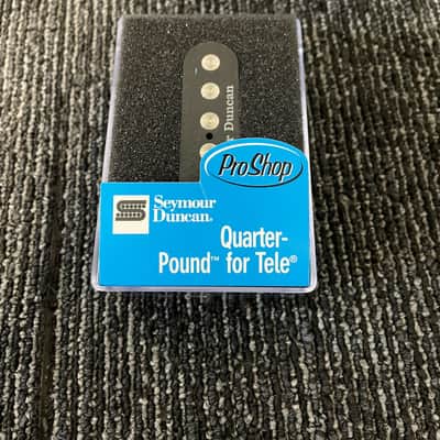 Seymour Duncan STL-3 Quarter Pound Lead Telecaster Single Coil Bridge Pickup, Black - OPEN BOX image 1