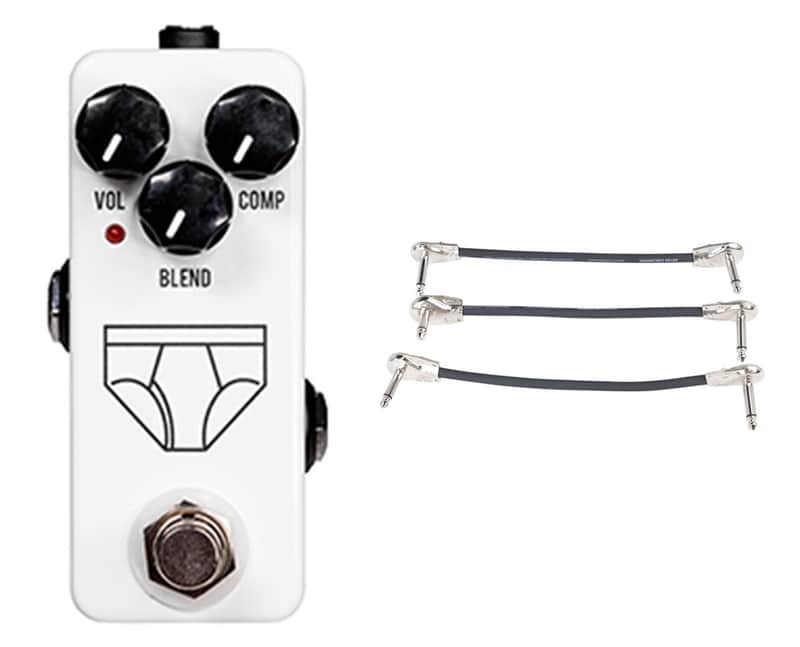 JHS Whitey Tighty Mini Compresor + Gator Patch Cable 3 Pack image 1