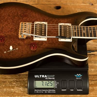 PRS SE Custom | Custom 24 Quilt - Black Gold Sunburst image 8