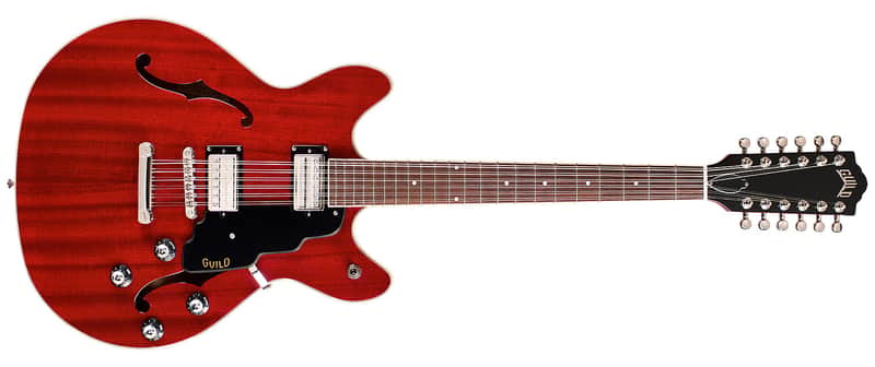 GUILD STARFIRE I-12 CHERRY RED image 1