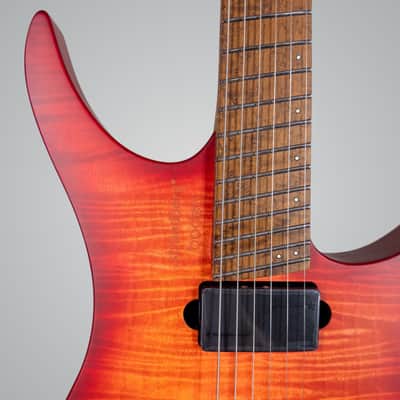 Strandberg Guitars BD6HCT-S5O2-G1-SC Boden Original N2.6 Sunset Coral Burst Satin image 5
