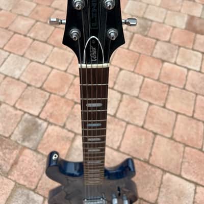 Line 6 Variax 700 - Transparent Blue finish on a carved ash body image 6