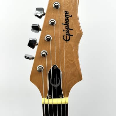 Epiphone FAT S-310 Batwing Headstock 2004 - Black image 5