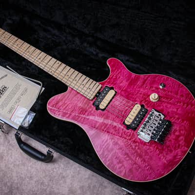 ERNIE BALL USA Music Man Limited Ed. Axis 30th Anniversary 26 of 100 "Translucent Pink" (2026) image 1
