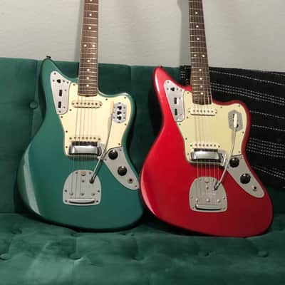 Rare! John Frusciante! Fender Jaguar 1965 - Ocean Turquoise image 22