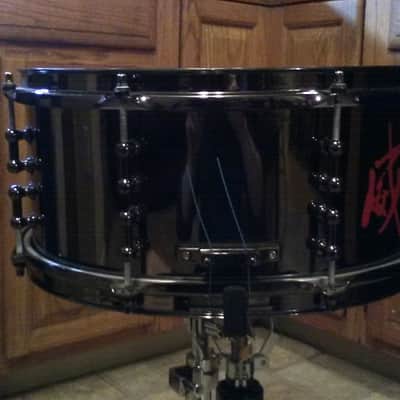 ddrum  Detonator Tim Yeung Signature 14x6.5" Snare Drum - Signed image 9