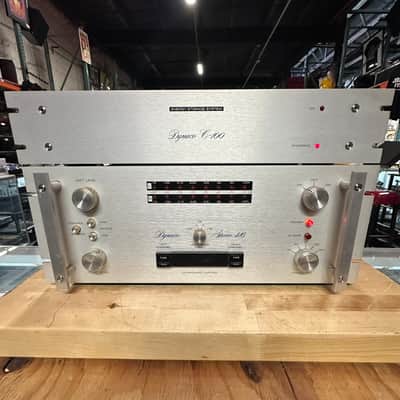 Dynaco Stereo 416 Power Amplifier with C-100 Energy Storage System – 200WPC Vintage Monster image 1