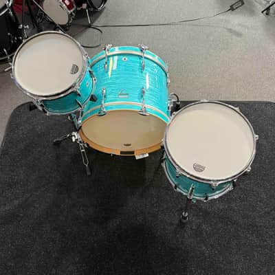 ~WOW!~ SONOR Vintage Series 3-Piece 12/14/20 Drum Kit Set in California Blue image 8