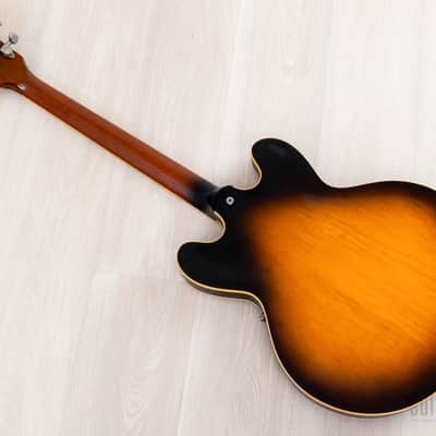 1991 Gibson ES-335 Dot Figured Vintage Sunburst w/ 57 Classic PAFs, Case & Hangtags, Yamano image 13