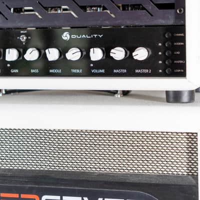 RedSeven Amplification Duality RS 2025 - White/Black + 1x12 Cab image 3