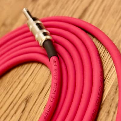 BELDEN 8412 Guitar Cable 3m（10ft）Red with Switchcraft 280/280 – Brand New image 3