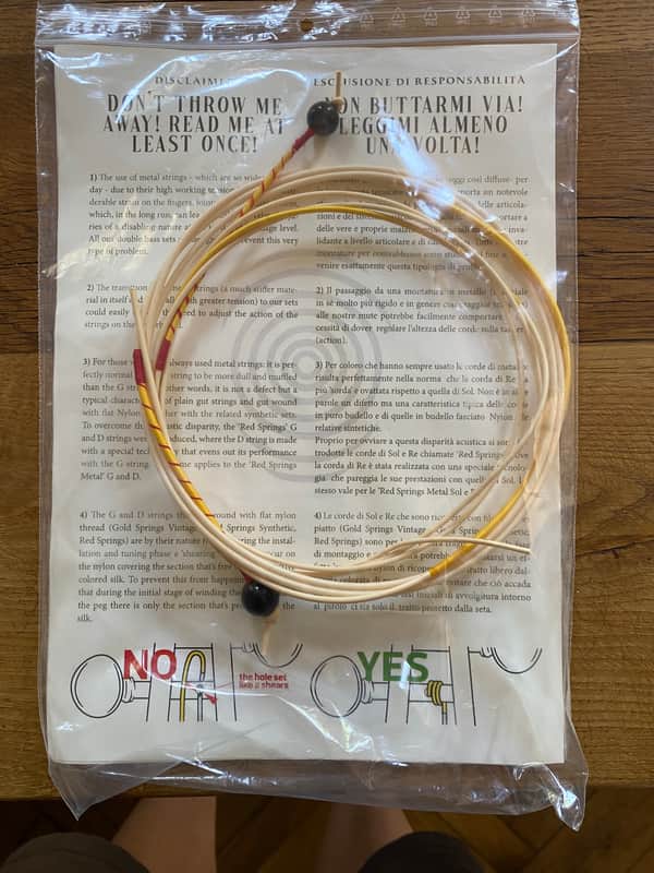 Aquila Gold Strings Synthetic D&G 2023 image 1