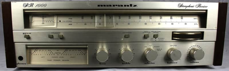 Vintage Marantz Japan SR-1000 Stereophonic Stereo Receiver Tuner image 1