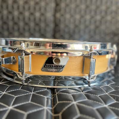 Ludwig Rocker Elite 3x13" Piccolo Maple Snare Kit with Bells Natural Maple & case! Must go! Ships fast & FREE! image 3