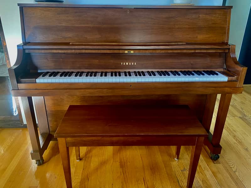 Yamaha P22 Studio Upright Piano image 1
