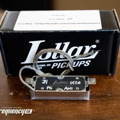 Lollar Pickups Firebird Pickguard Mount Neck Lightly Aged Nickel - Single Conductor image 3