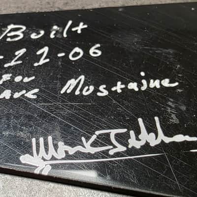Dean Dave Mustaine King V VMNT Signature USA Custom Shop Flying V NAMM American Pre-Production Prototype 2006 PRE-GIBSON Megadeth Korina Signature Guitar Artist Owned by DAVE MUSTAINE Master Built Masterbuilt by Dean Zelinsky ESP DV8 Lawsuit image 11