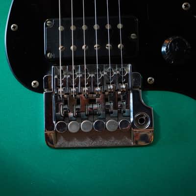 Fender Contemporary Series Stratocaster Deluxe HH 1985 - 1987 - Emerald Mist image 6