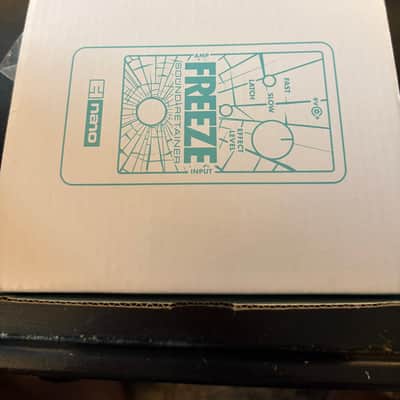 Electro-Harmonix Freeze Nano Sound Retainer Sustain Pedal 2010 - Present - Blue / Gray image 4