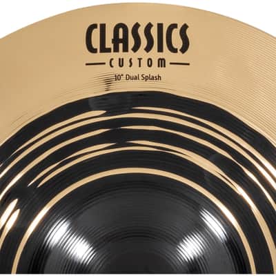 Meinl CC10DUS Classics Custom Dual Splash 10" - Splash Cymbal image 6
