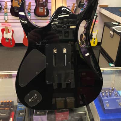 Ibanez Steve Vai Signature Premium Series Jem77 Blue Floral, Maple Fingerboard with Gigbag image 11