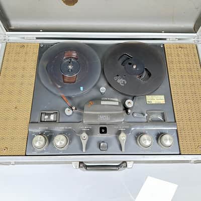 Ampex 970 Suitcase Reel to Reel Tape Player Recorder - 1959 image 3