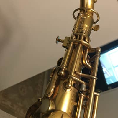 SUMMER DEAL FANTASTIC CONN STENBERG PORTRAIT GOLD PLATED ALTO SAXOPHONE " THE TRAVLIN' GYPSY "1924 FINISH 00 NEW PADS image 24