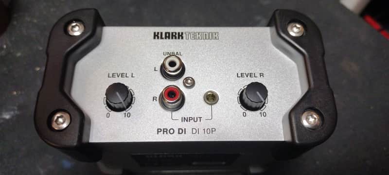 Klark Teknik PRO DI 10P Direct Box Silver image 1
