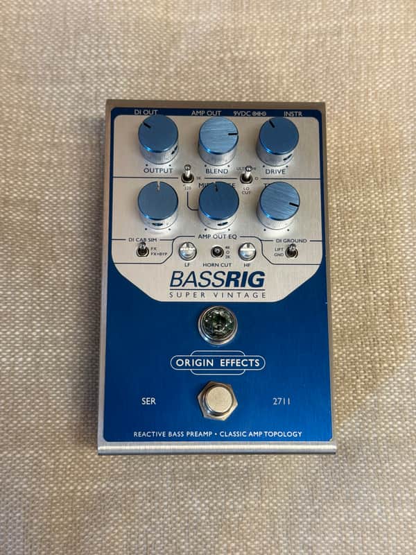Origin Effects BASSRIG Super Vintage