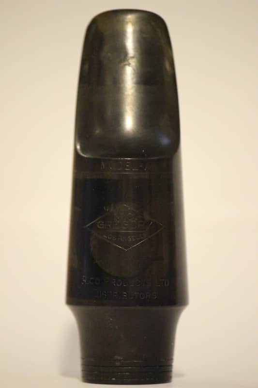 MC Gregory Model A 4A 18 alto saxophone mouthpiece image 1
