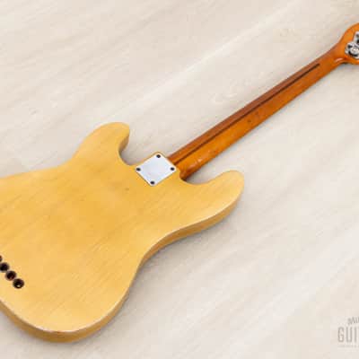 1953 Fender Precision Bass Vintage Blackguard Telecaster Bass Butterscotch w/ Case image 15