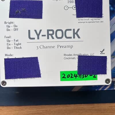 LY-Rock LYR Preamp - White image 3