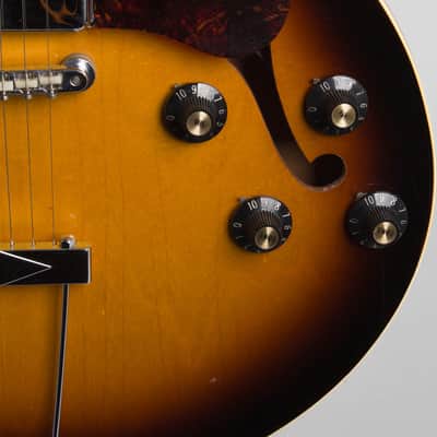 Gibson ES-125TDC Thinline Hollow Body Electric Guitar (1968), ser. #400359, molded plastic hard shell case. image 16