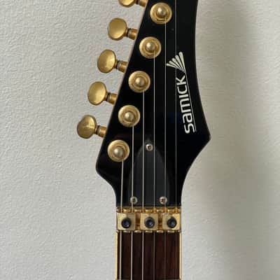 Samick SR-660 1993 - Antique Red Sunburst image 3
