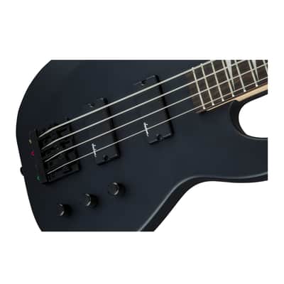 Jackson JS Series Concert Bass JS2, Satin Black, Amaranth Fingerboard image 7