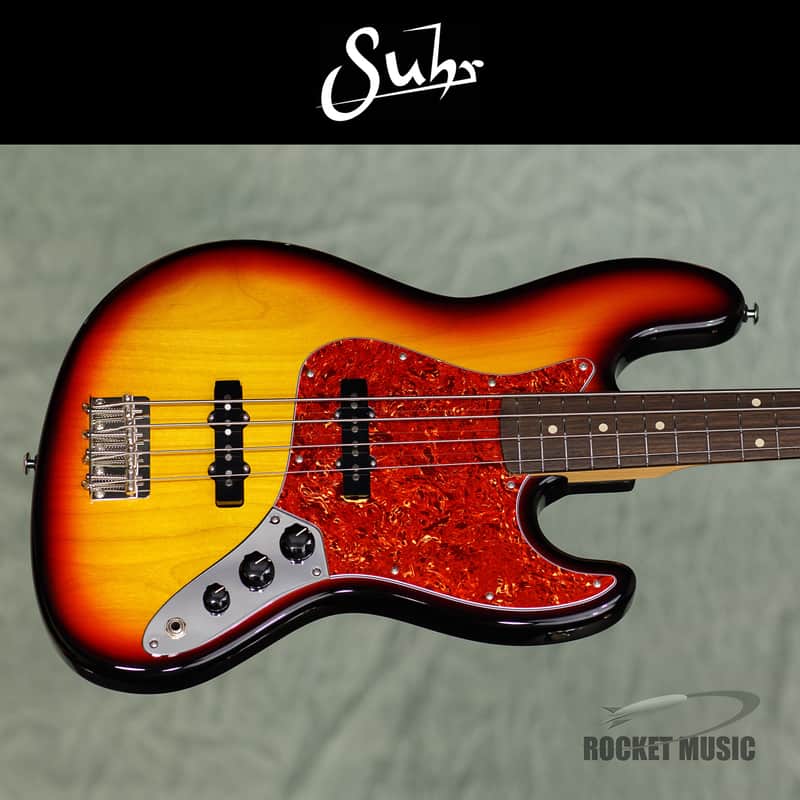 Suhr Classic J 3-Tone Burst / Rosewood image 1