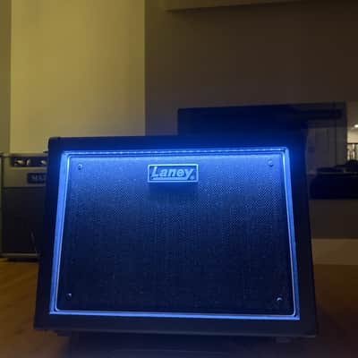 Laney LFR-112 Full Range 1x12" 200-Watt Active Guitar Cabinet 2018 - Black image 2