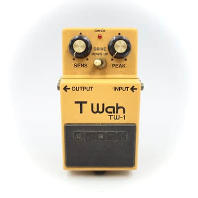 Boss TW-1 T Wah With Original Box 1985 Made in Japan ACA Vintage Guitar Effect Pedal 612800 image 2