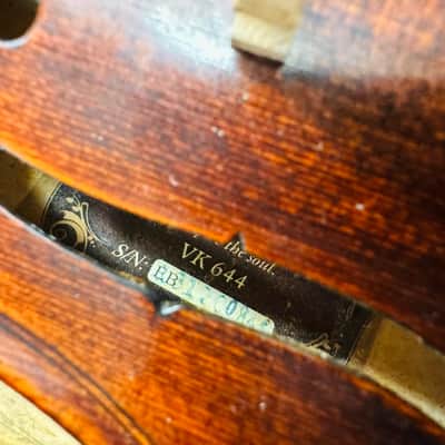 Eagle VK-644 4/4 Violin w/Case & Bow image 3