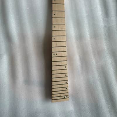 7 String Headless Guitar Neck, Maple Fingerboard 24 Frets image 1
