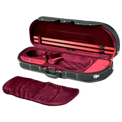 Gliga Violin 4/4 Gliga 1 Genova Outfit Set Up Aubert Bridge image 2
