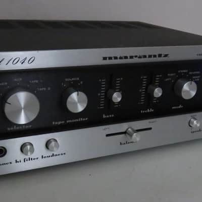MARANTZ 1040 INTEGRATED AMPLIFIER FULLY SERVICED RECAPPED EXCELLENT CONDITION image 2