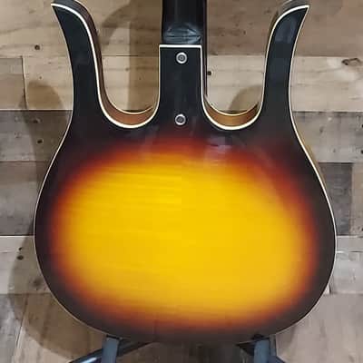 1966 Danelectro Longhorn Acoustic - Sunburst - Must-See! image 7