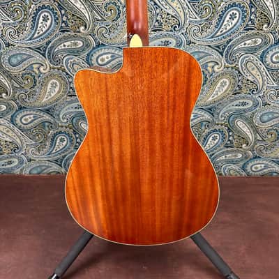 Yamaha FGC-TA TransAcoustic Cutaway Brown Sunburst image 5