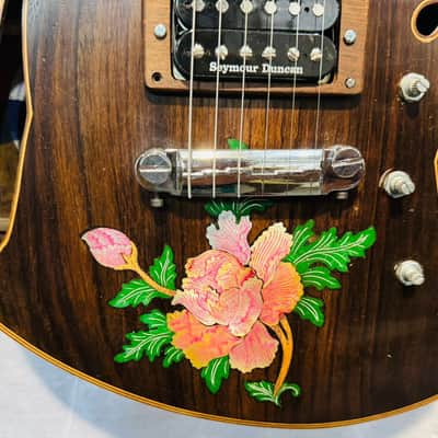 Blueberry Handmade Electric Guitar with Seymour Duncan Pickups image 5