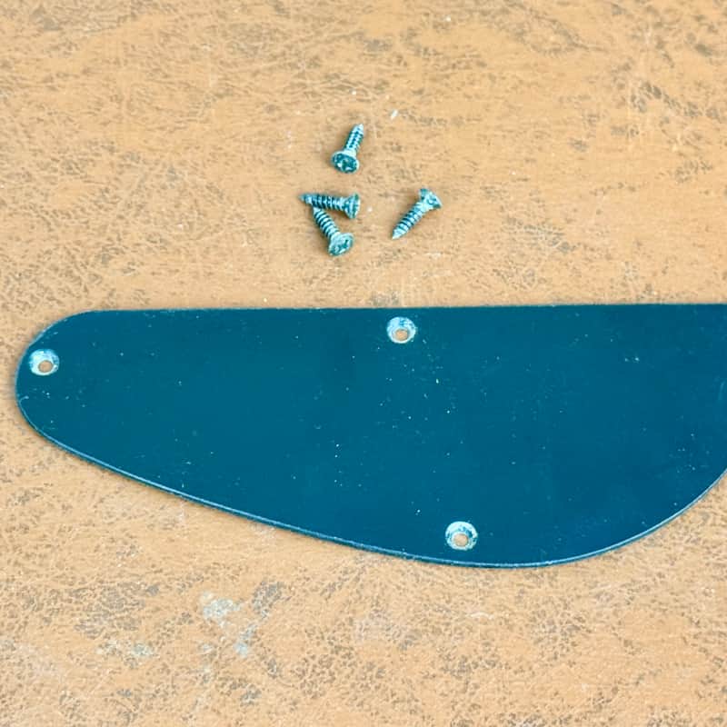Vintage 1980's Ibanez RB-850 Bass Guitar Back Plate-Control Cavity Cover ~1984 image 1