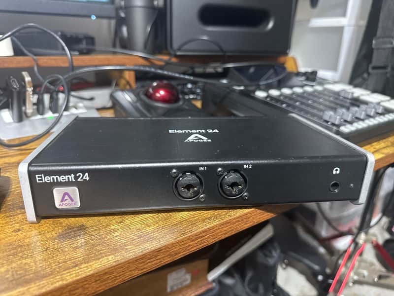 Apogee Element 24 Thunderbolt Audio Interface 2010s - Black image 1