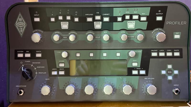Kemper Amps Profiler PowerHead 600-Watt Digital Modeling Guitar Amp Head 2013 - 2025 - Black image 1